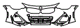 Bumper Kit pattern for the 2027 BMW 2 Series