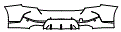 Rear Bumper Kit pattern for the 2027 BMW 2 Series