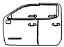 Door Kit pattern for the 2026 GMC Sierra 1500