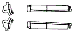 Rocker Panel Kit pattern for the 2026 Volkswagen Tiguan (Canada)