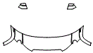 Hood, Fender and Mirror Kit pattern for the 2027 GMC Terrain