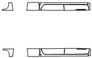 Rocker Panel Kit pattern for the 2026 GMC Sierra 1500