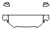 Hood, Fender and Mirror Kit pattern for the 2027 GMC Terrain