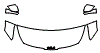 Hood, Fender and Mirror Kit pattern for the 2027 Kia Sportage Hybrid
