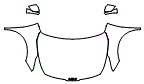 Full Hood, Fender and Mirror Kit pattern for the 2027 Kia Sportage Hybrid
