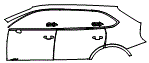Door and Rear Fender Kit pattern for the 2026 Bentley Bentayga