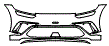 Bumper Kit pattern for the 2027 Genesis GV60