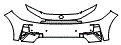 Bumper Kit pattern for the 2026 Toyota C-HR