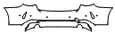 Rear Bumper Kit pattern for the 2027 BMW 4 Series