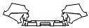 Rear Bumper Kit pattern for the 2026 Toyota 4Runner
