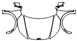 Full Hood, Fender and Mirror Kit pattern for the 2026 Kia EV6