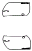 Door Kit pattern for the 2025 Porsche 718