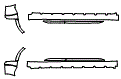 Rocker Panel Kit pattern for the 2026 Polestar Polestar 4