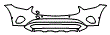 Bumper Kit pattern for the 2027 Mercedes Benz GLC Coupe