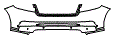 Bumper Kit pattern for the 2026 Land Rover Range Rover Velar