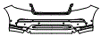 Bumper Kit pattern for the 2026 Land Rover Range Rover Velar