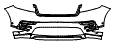 Bumper Kit pattern for the 2026 Land Rover Range Rover Velar