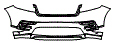 Bumper Kit pattern for the 2026 Land Rover Range Rover Velar
