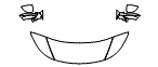 Hood, Fender and Mirror Kit pattern for the 2027 Ferrari Amalfi