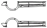 Rocker Panel Kit pattern for the 2027 Cadillac Optiq-V