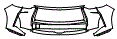 Bumper Kit pattern for the 2027 Infiniti QX60