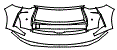 Bumper Kit pattern for the 2027 Infiniti QX60