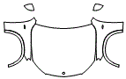 Full Hood, Fender and Mirror Kit pattern for the 2027 Mercedes Benz GLC SUV