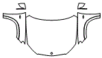 Full Hood, Fender and Mirror Kit pattern for the 2026 Mercedes Benz GLE SUV