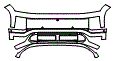 Bumper Kit pattern for the 2026 Hyundai Ioniq 9