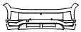 Bumper Kit pattern for the 2026 Hyundai Ioniq 9