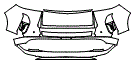 Bumper Kit pattern for the 2027 Infiniti QX80