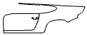 Door and Rear Fender Kit pattern for the 1994 Porsche Singer