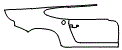 Door and Rear Fender Kit pattern for the 1994 Porsche Singer