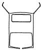 Roof Kit pattern for the 1978 Porsche 911