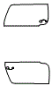 Door Kit pattern for the 1994 Porsche Singer