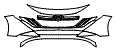 Bumper Kit pattern for the 2027 Nissan Sentra