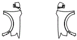 Full Fender and Mirror Kit pattern for the 2027 Hyundai Palisade