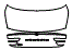 Trunk Lid Kit pattern for the 2027 Genesis G80