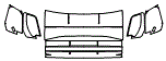 Spoiler Kit pattern for the 2025 Porsche 911 (992.1)