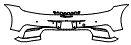 Rear Bumper Kit pattern for the 2027 Porsche 911 (992.2)