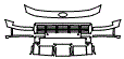 Bumper Kit pattern for the 2027 Hyundai Palisade