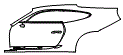 Door and Rear Fender Kit pattern for the 2027 Porsche 911 (992.2)