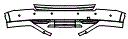Rear Bumper Kit pattern for the 2027 Hyundai Palisade