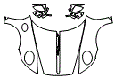 Full Hood, Fender and Mirror Kit pattern for the 2027 Porsche 911 (992.2)