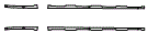 Rocker Panel Kit pattern for the 2027 Hyundai Palisade