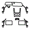 Display Screen and Interior Kit pattern for the 2026 Chevrolet Suburban