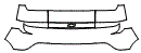 Bumper Kit pattern for the 2026 Chevrolet Brightdrop Zevo