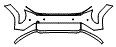 Bumper Kit pattern for the 2026 Kia EV4