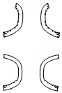 Fender Flare Kit pattern for the 2026 RAM 1500