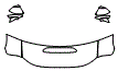 Hood, Fender and Mirror Kit pattern for the 2027 Dodge Charger